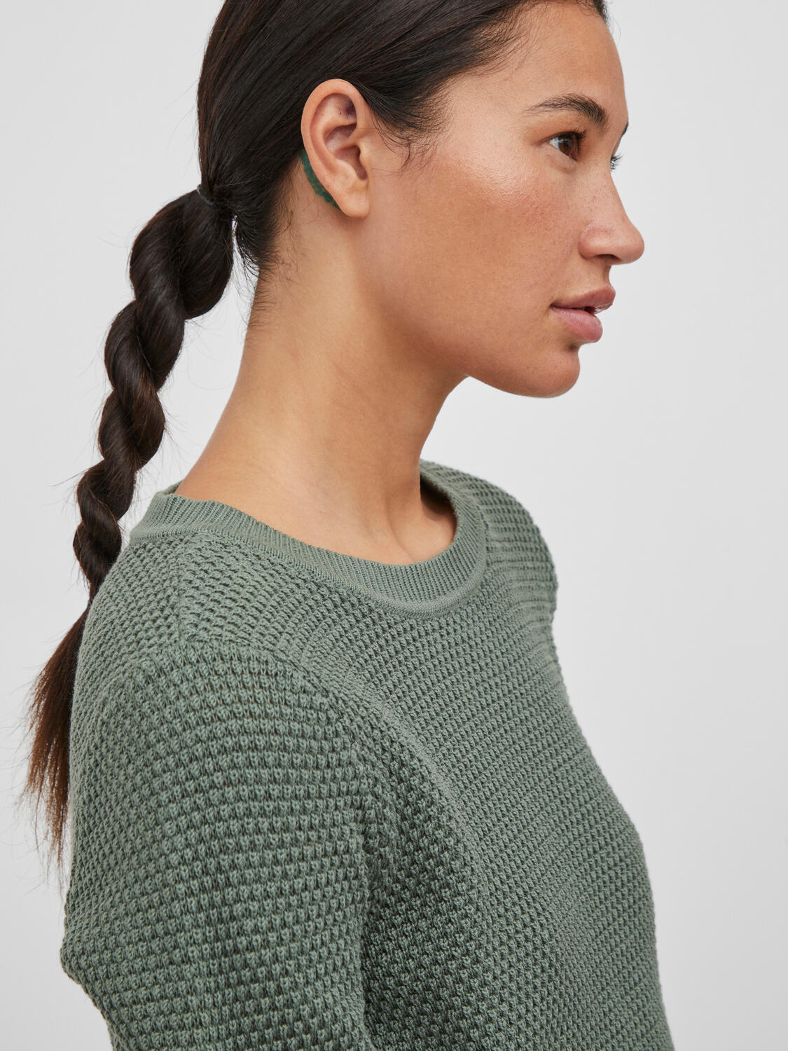 Vidalo o-neck striktrøje - Laurel Wreath